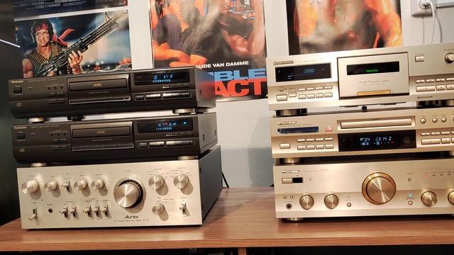 Сравнение звука CD проигрывателей - Pioneer PDR-D5 и Technics SL-PG580 смотреть онлайн