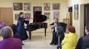 Tango"Por una Cabeza"Carlos Gardel.Скрипка ИяБыркова Фортепиано Марф?