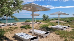 22 мая 2025 Пляж Центральный Азовское море #онлайн #online Погуляем по пляжам