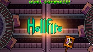 Играем в Geometry Dash- Hellfire by SwitchStepGDYT