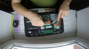 Ноутбук DNS MT50IN1 Разборка Замена термопасты