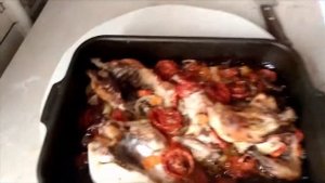 КУРИЦА С ОВОЩАМИ В ДУХОВКЕ