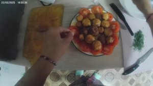 Фаршированые шампиньоны.
