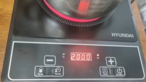 Инфракрасная настольная плита Hyundai HYC-0121, обзор, отличие от индукционной электроплиты.