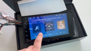 Распаковка и установка универсальной магнитолы Teyes 2DIN