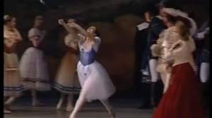 Диана Вишнева. Жизель. Первый акт. Сцена сумасшествия.