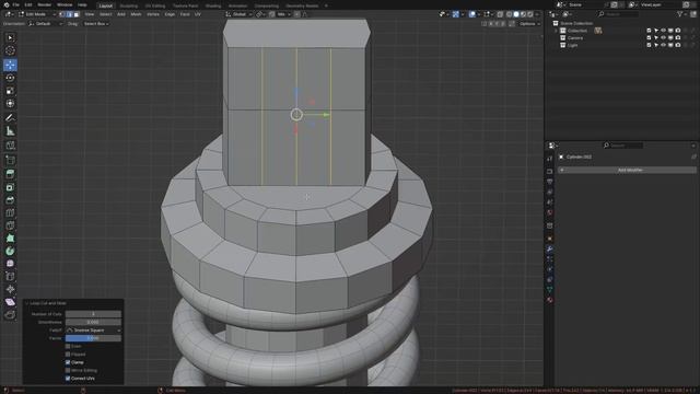 Blender 3d | Моделювання пружини амортизатора. Як змоделюв? смотреть онлайн