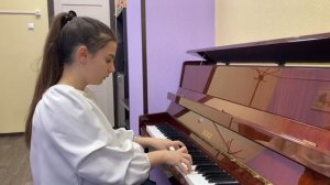 1257, г. Москва , Белявская Анастасия. Арабеска (Фридрих Бургмюллер)