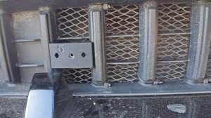 Простая сетка в бампер+зимняя заглушка на HAVAL JOLION 24г ре