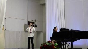 II Международный конкурс популярной музыки “Мелодии души”  Б.Халиунаа-труба Средняя категории 1