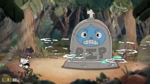 Прохождение Cuphead "Опасная трясина" (высокая сложность).
