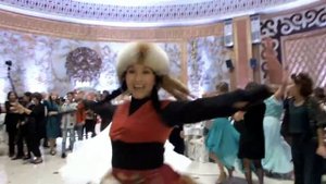 Флешмоб кара жорго на свадьбе Кыргызстан