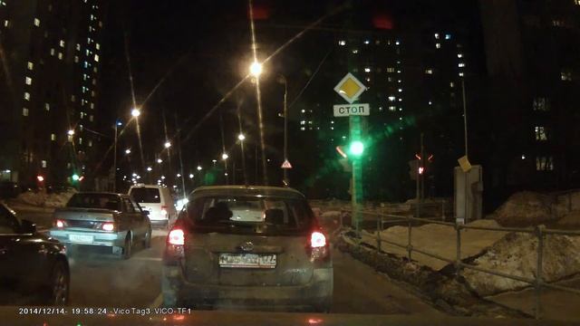 Видеорегистратор Vico TF 1 ночь Москва смотреть онлайн