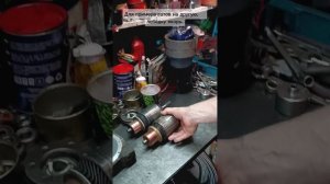 Проверка якоря мотора лебедки на короткое замыкание.