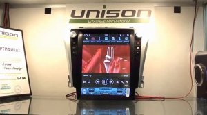 Магнитола Тесла, обзор на  Тойоту Камри 50/55 (Toyota Camry V50, V5