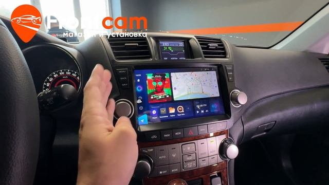 Магнитола Teyes CC3 360 для Toyota Highlander 2 (U40) на ANDROID с системой смотреть онлайн