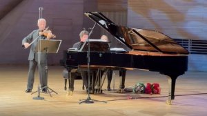 Владимир Спиваков и Денис Мацуев играют на бис И.Брамс