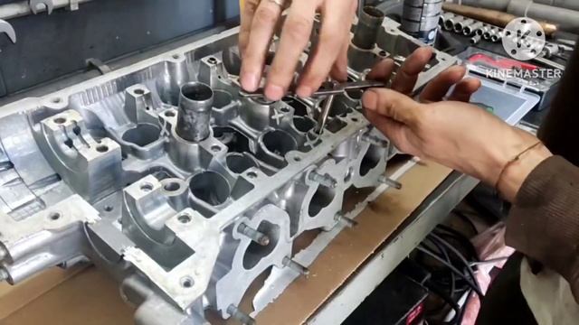 Восстановление резьб на постели распредвала смотреть онлайн