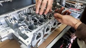 Восстановление резьб на постели распредвала