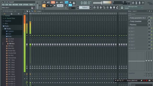 FL Studio - How to create music? / Перегруженный басс (808 кик) смотреть онлайн