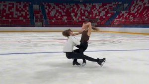 Ирина Хавронина и Девид Нарижный❤️ Новая программа?