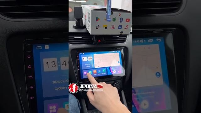 Android магнитола в Skoda Octavia A7 от SIRENA смотреть онлайн