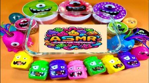 Слайм АСМР | Slime ASMR | микс слаймов | АСМР видео