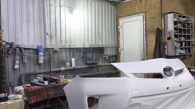 Как покрасить бампер трехслойкой смотреть онлайн