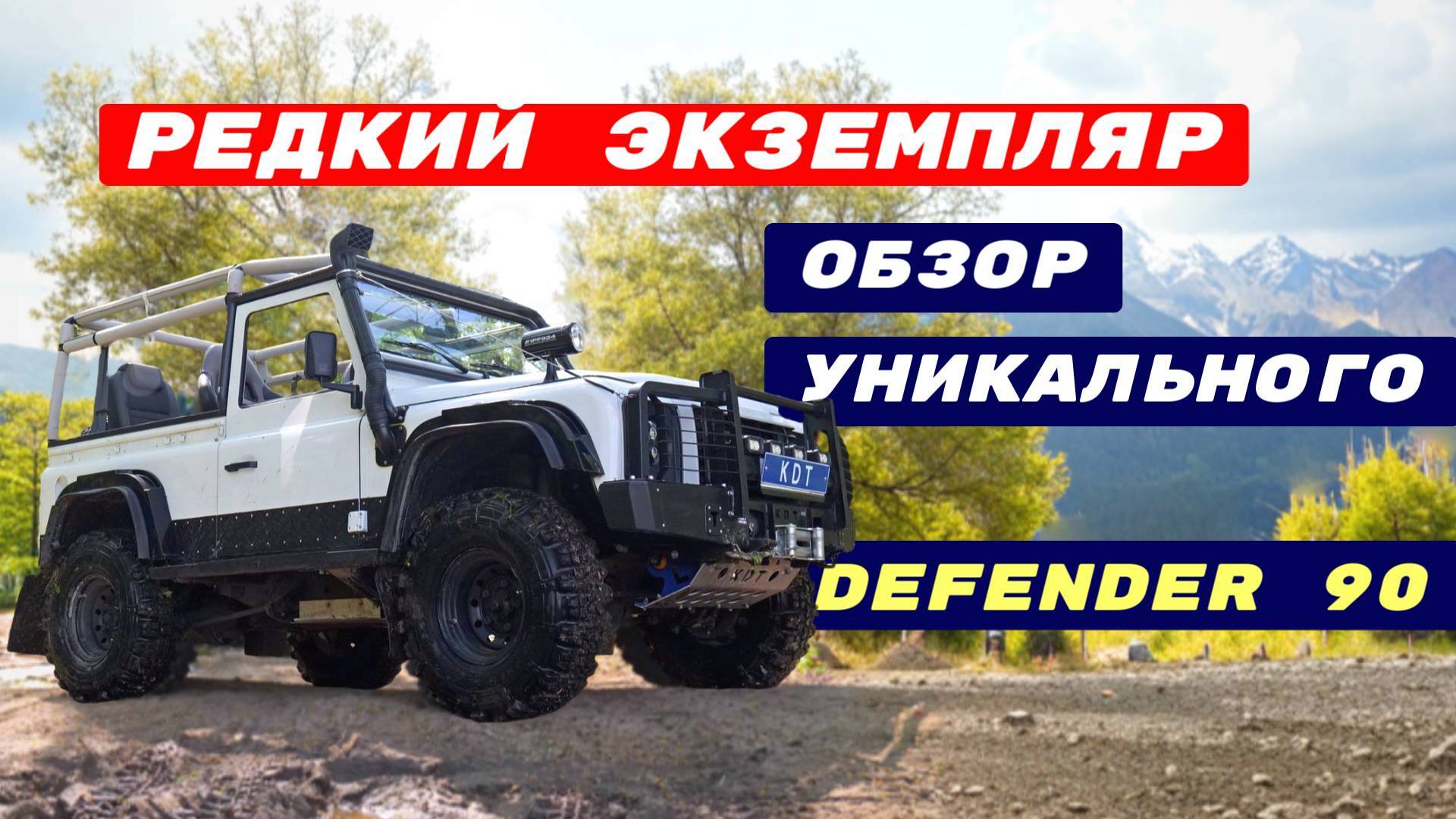 Defender 90: Обзор редкой модели