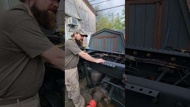 ужасная,кривая установка пятого колеса на фуру＼(^^)／ смотреть онлайн