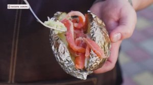 Крошка-картошка с рыбой
