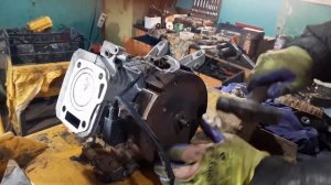 Как установить маховик двигателя 168F, 170F, 177F, 188F.