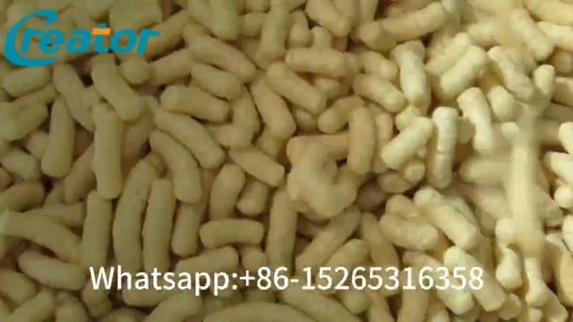 экструдер для производства кукурузных палочек #экстр? смотреть онлайн