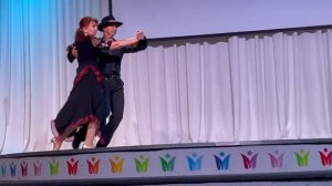 Танго "Ах эти чёрные глаза". И это не только текст песни