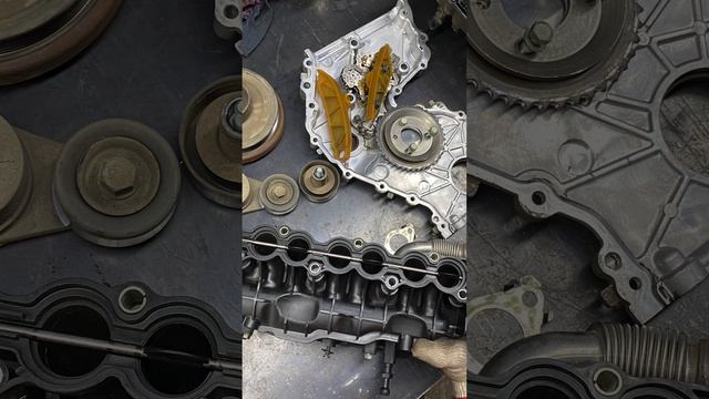 Hyundai SantaFe 2.2 CRDi D4HB замена пробитой прокладки ГБЦ #архив смотреть онлайн