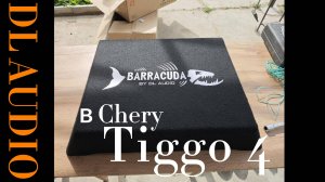 Установка активного сабвуфера DL Audio Barracuda 12A Flat в Chery Tiggo 4