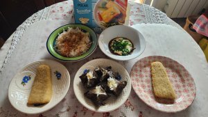 Японские рисовые конверты с треской 🍚 ✉️ 🧧