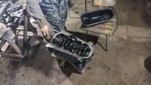 Ауди, капиталка двигателя.