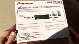 PIONEER MVH-S100UBG / ОБЗОР