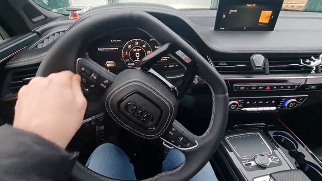 Короткая рулевая рейка SQ7 4M. Считаем обороты. Часть 1 смотреть онлайн