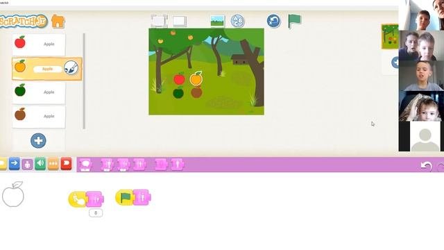 Программирование 6+ ScratchJR