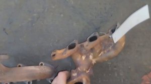 Замена глушителя daewoo matiz