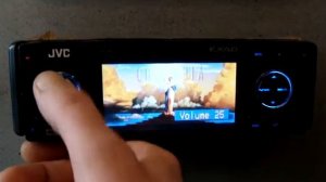DVD-ресивер со встроенным ЖК-дисплеем JVC KD-AVX2