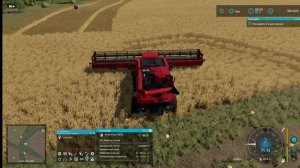 Farming Simulator 22 Как запустить три комбайна на курсплей