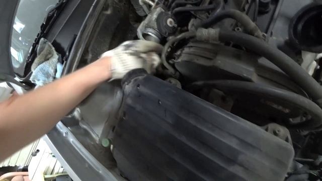 Чистка клапан ЕГР и Дросельной заслонки на Chevrolet Lacetti смотреть онлайн