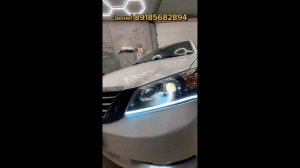 Модернизация фар Geely Emgrand. Улучшение света под ключ !