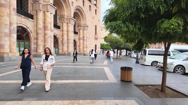 😍 Ностальгия по Еревану! 🌇 Прогулка по центру прекрасного города Ереван, Армения