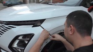 Дилер ОМОДА сломал бампер -чиним сами