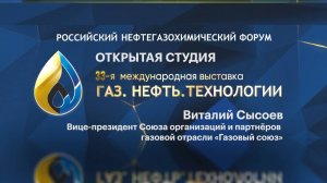 Открытая студия Виталий Сысоев, Вице-президент Союза организаций газовой отрасли «Газовый союз»