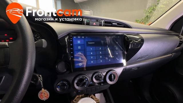Магнитола Teyes CC3 для Toyota Hilux 8 на ANDROID смотреть онлайн